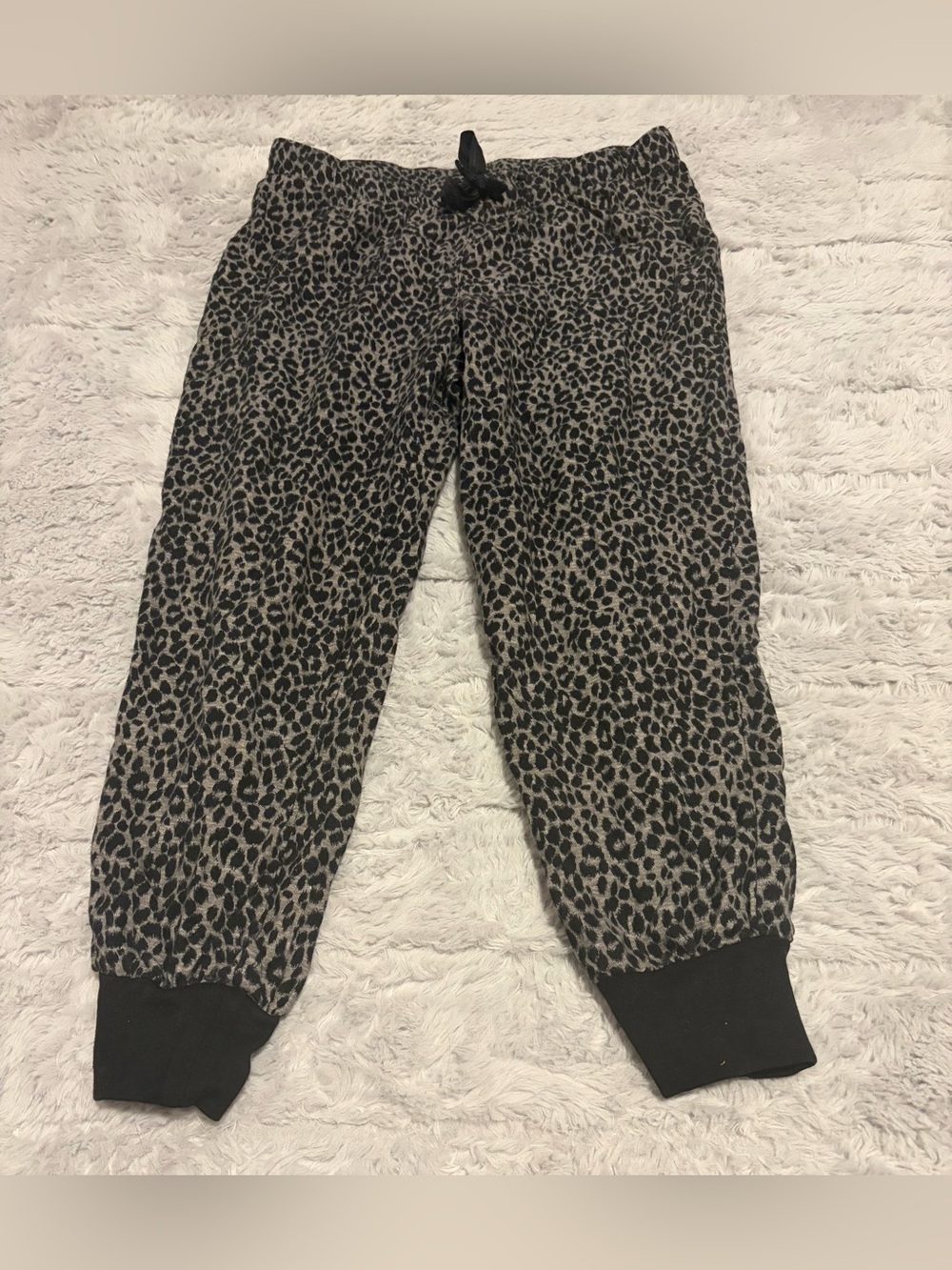 Leopard Print Joggers - Old Navy Medium
